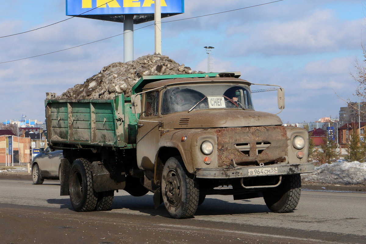 Омская область, № В 964 СМ 55 — ЗИЛ-130Б2