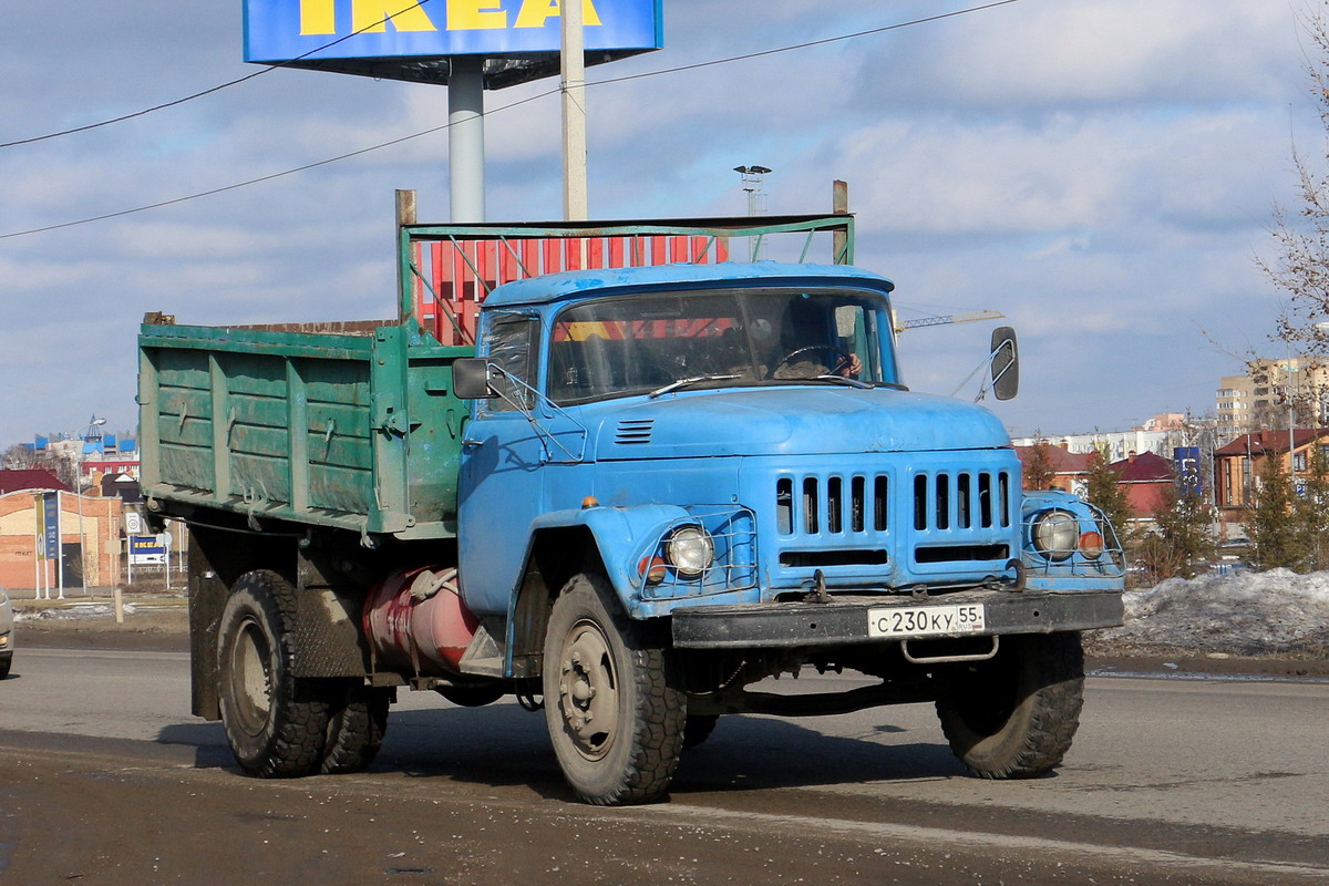 Омская область, № С 230 КУ 55 — ЗИЛ-130 (общая модель)