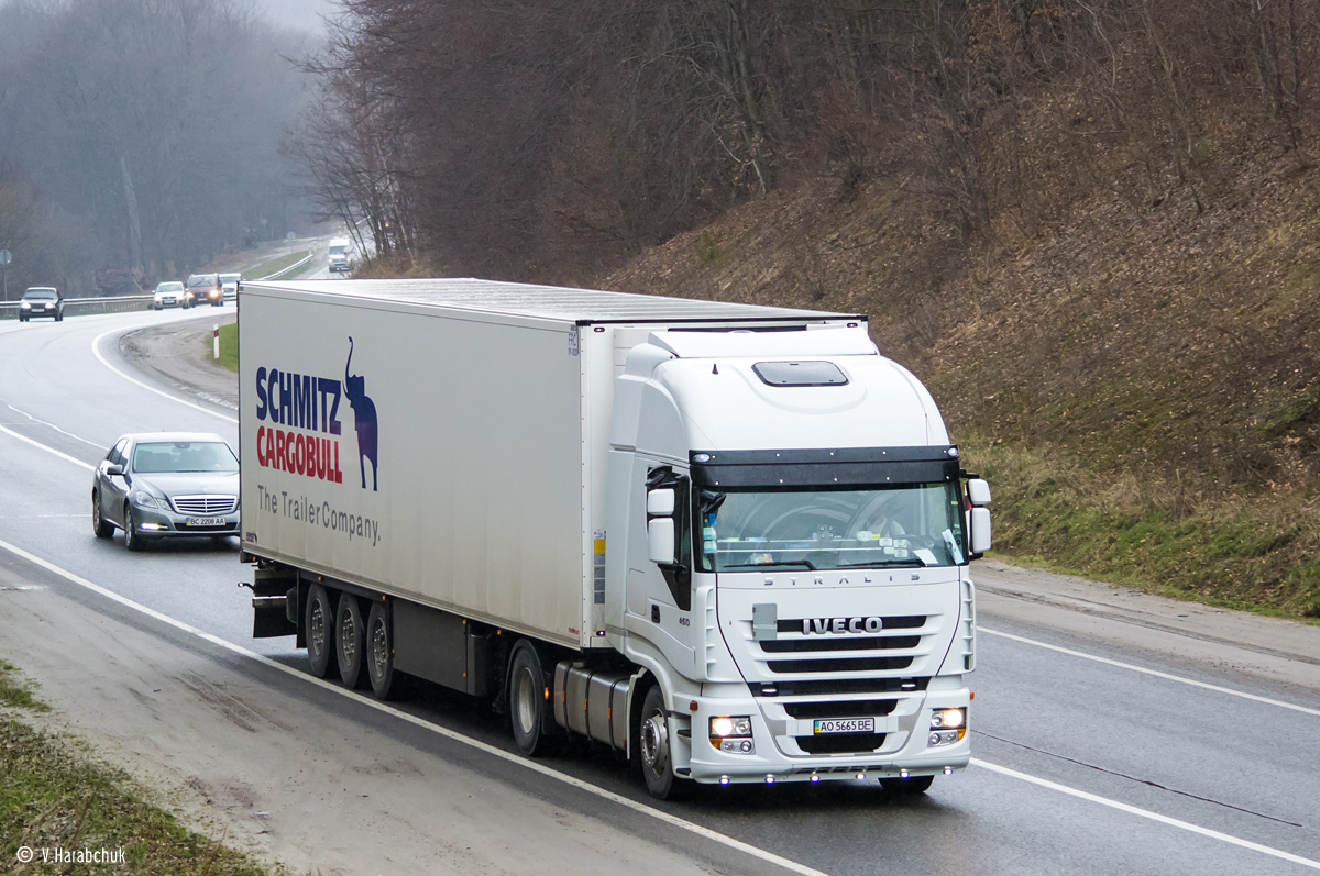 Закарпатская область, № АО 5665 ВЕ — IVECO Stralis ('2007) 450