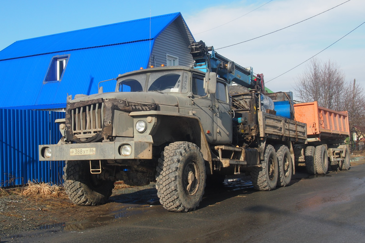 Ханты-Мансийский автоном.округ, № Р 388 ХТ 86 — Урал-4320 (общая модель)