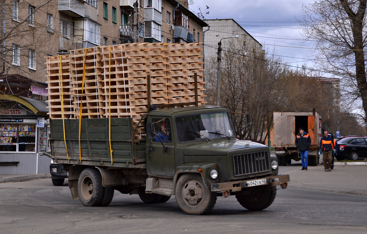 Калужская область, № А 042 СВ 40 — ГАЗ-3307