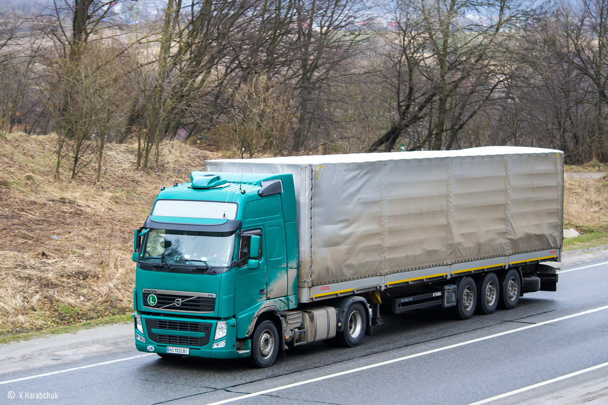 Закарпатская область, № АО 9222 BI — Volvo ('2008) FH.420