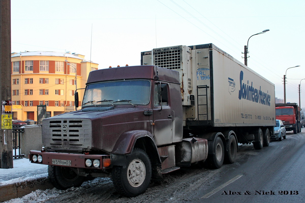 Мурманская область, № К 519 ВМ 51 — ЗИЛ (общая модель)