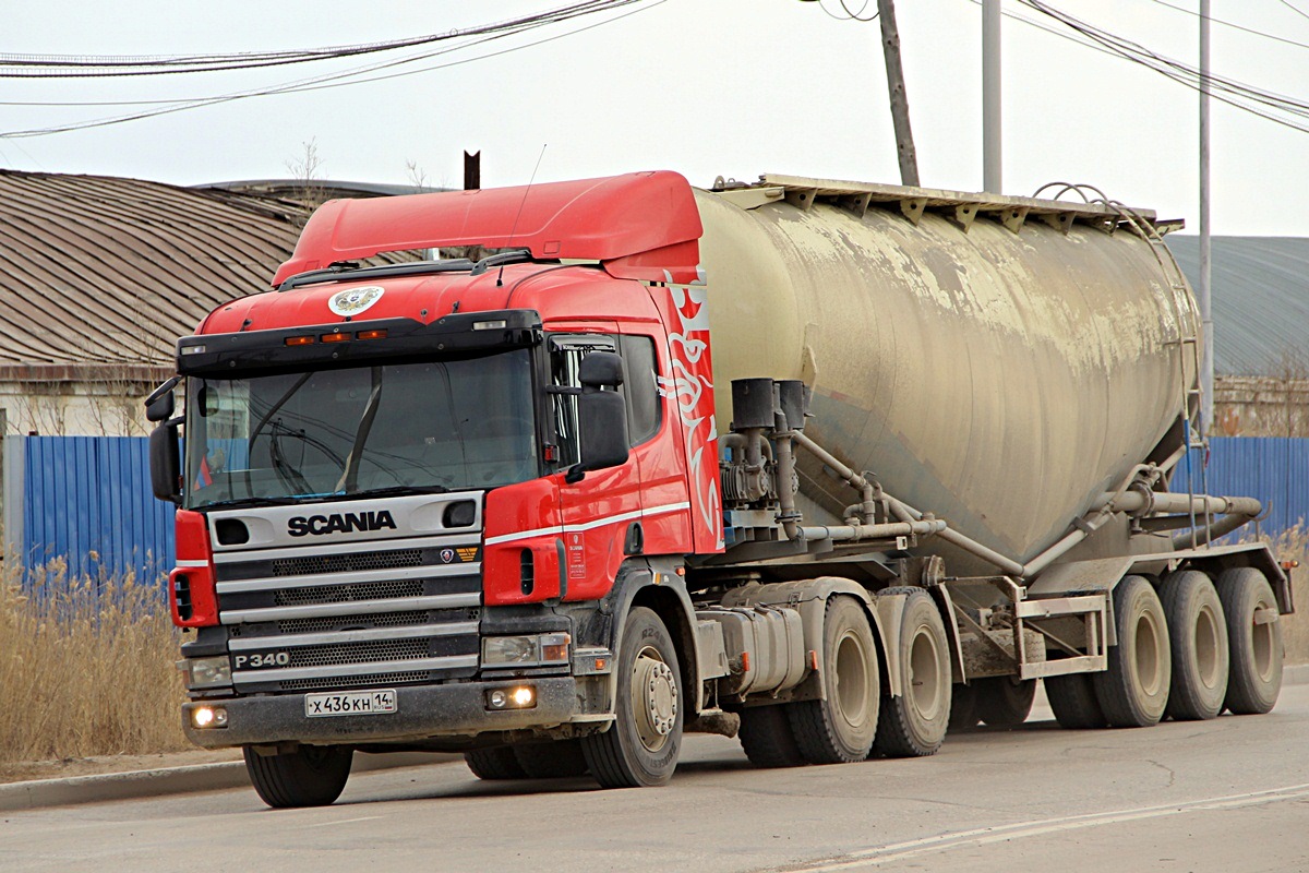 Саха (Якутия), № Х 436 КН 14 — Scania ('1996) P340