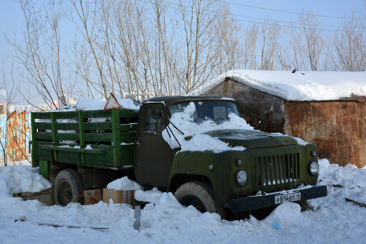 Саха (Якутия), № Р 814 ВТ 14 — ГАЗ-52-05