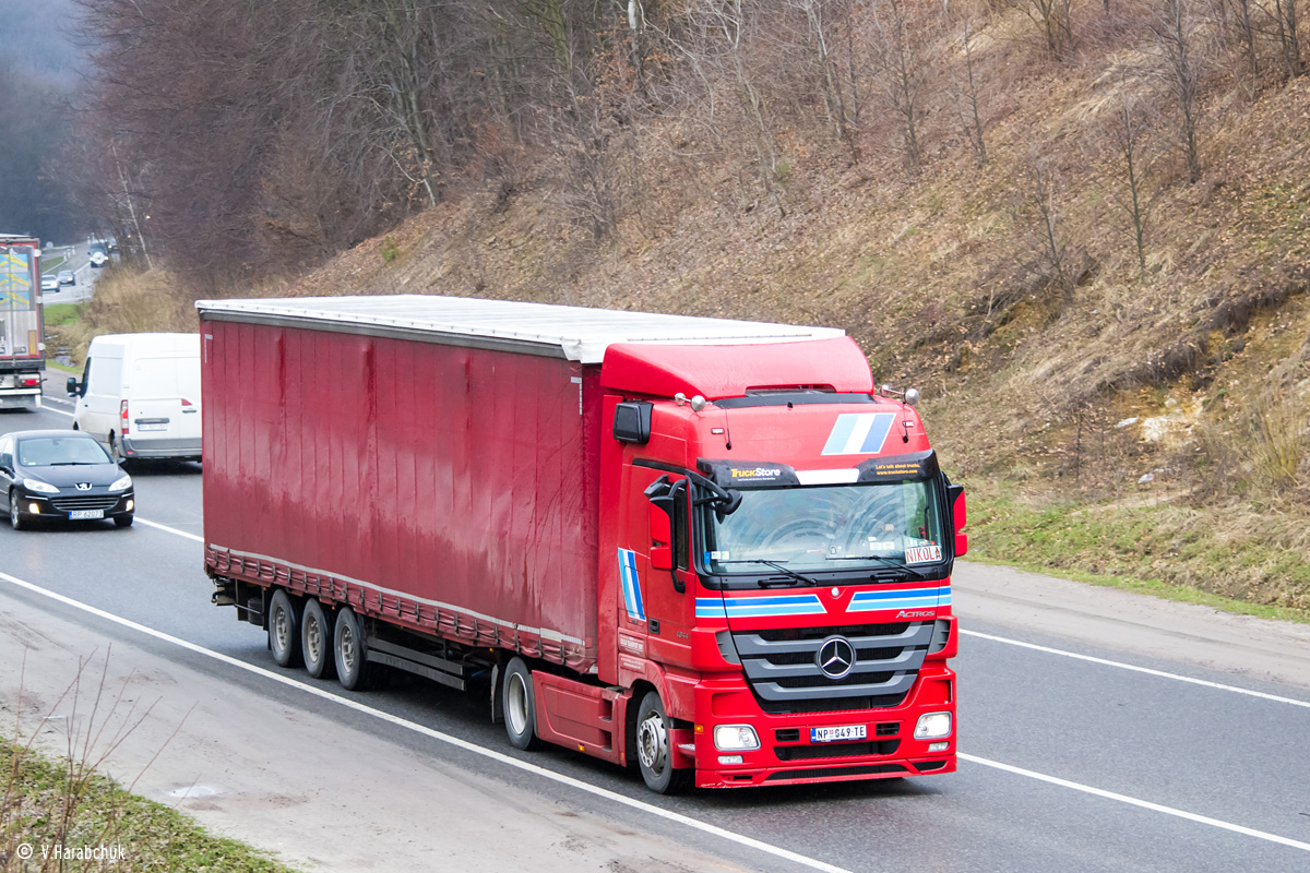 Сербия, № NP 049-TE — Mercedes-Benz Actros ('2009) 1844