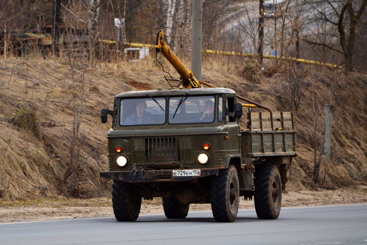 Нижегородская область, № Е 729 ЕН 152 — ГАЗ-66-17