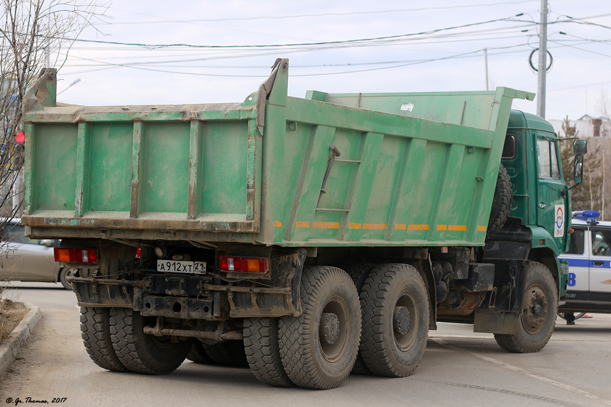 Чувашия, № А 912 ХТ 21 — КамАЗ-6520-06 [65200F]