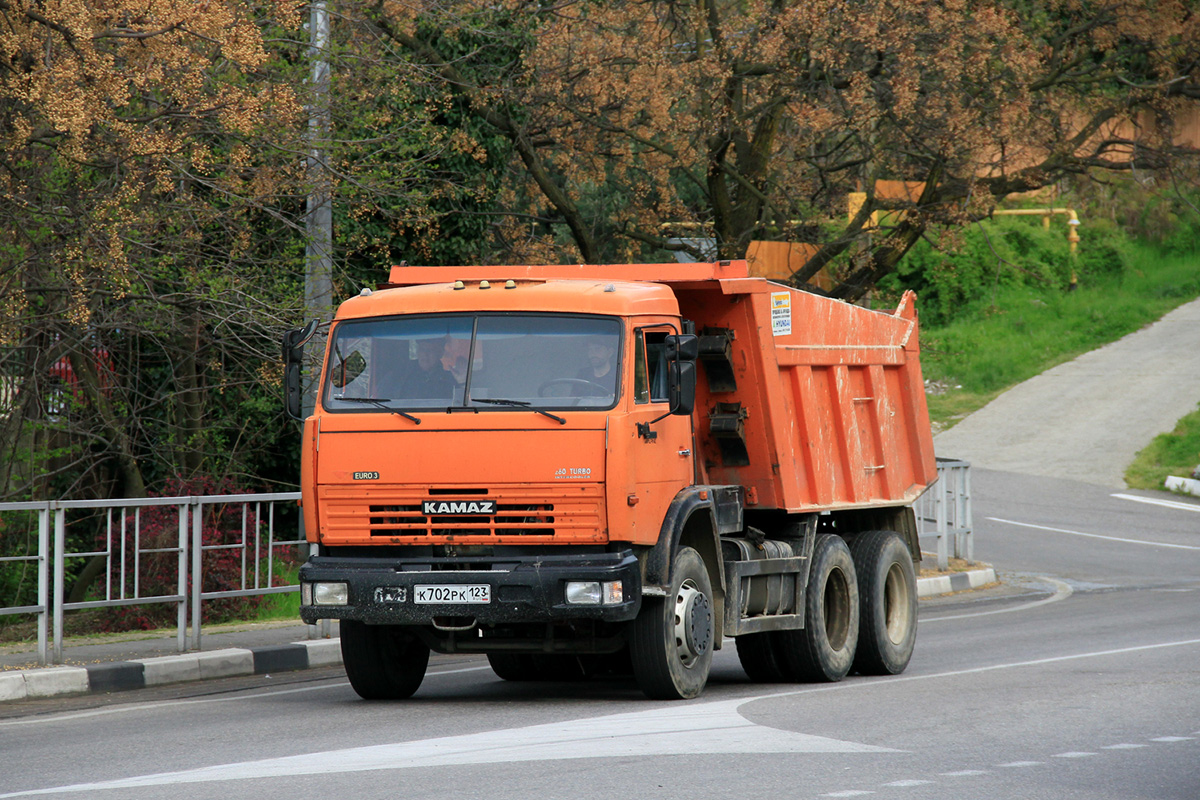 Краснодарский край, № К 702 РК 123 — КамАЗ-65115 (общая модель)