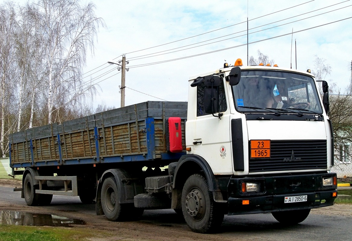 Могилёвская область, № АІ 2850-6 — МАЗ-5433 (общая модель)