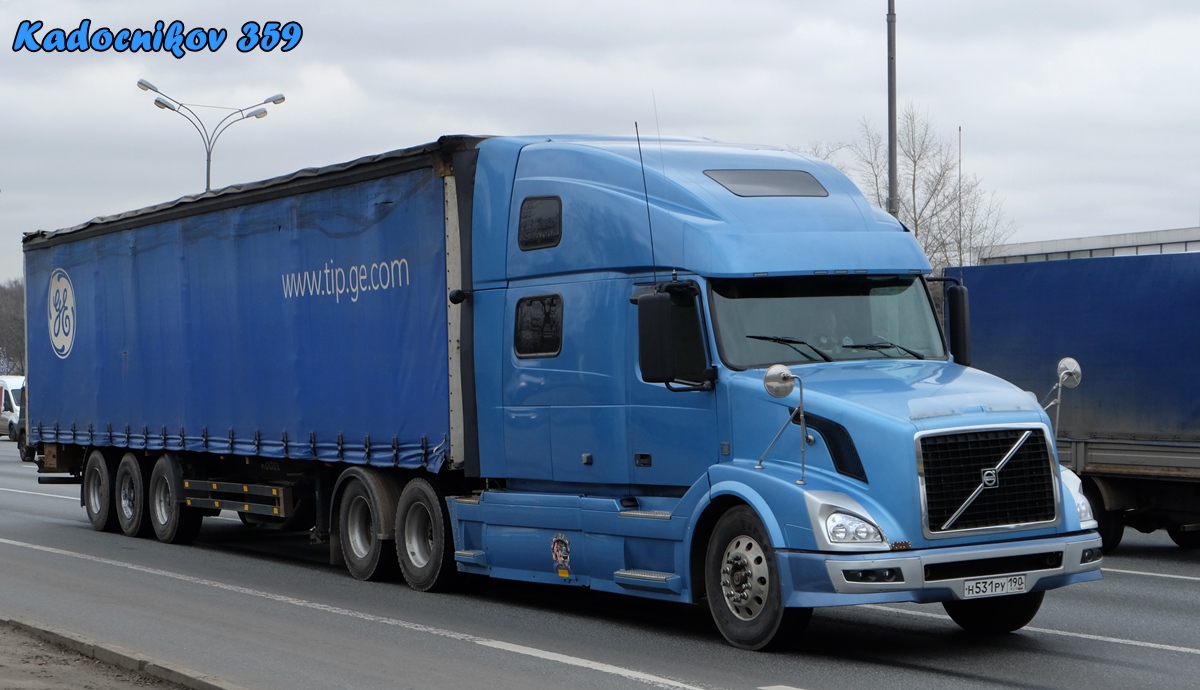 Московская область, № Н 531 РУ 190 — Volvo VNL780