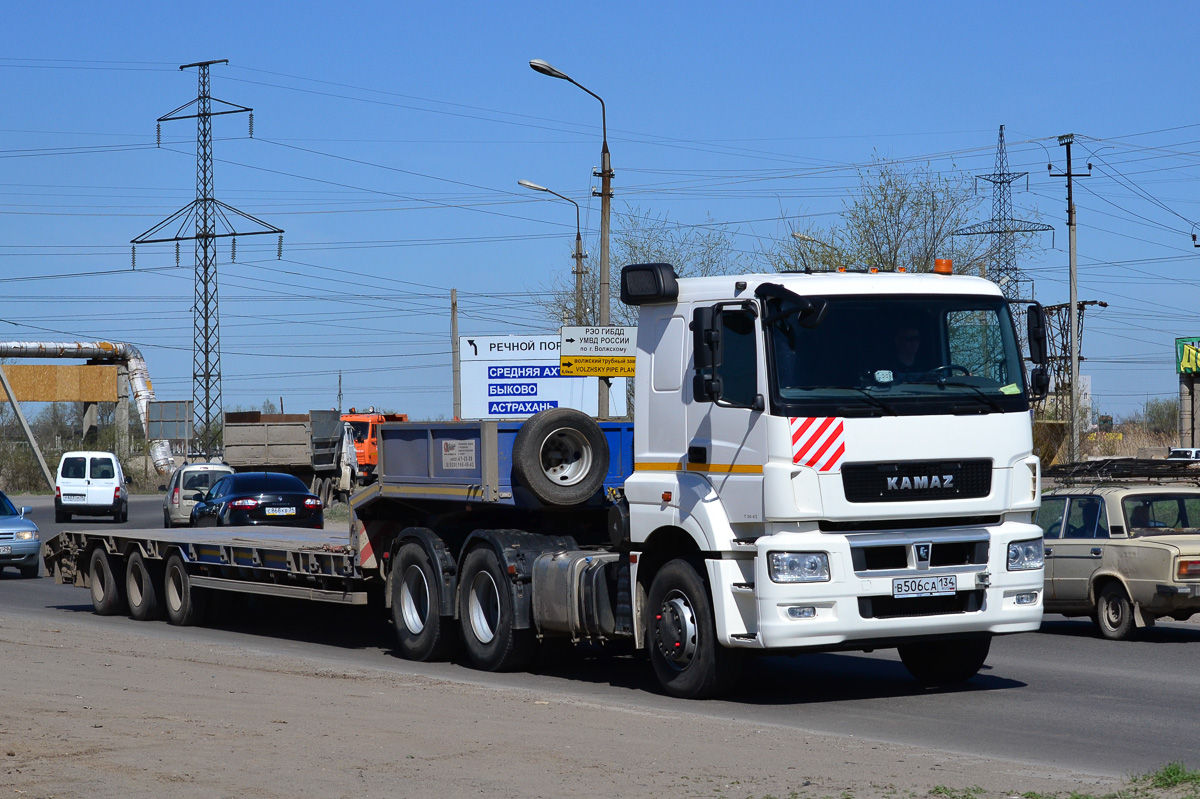 Волгоградская область, № В 506 СА 134 — КамАЗ-65206-T5