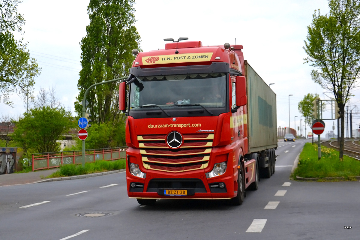 Нидерланды, № BZ-ZT-28 — Mercedes-Benz Actros ('2011)