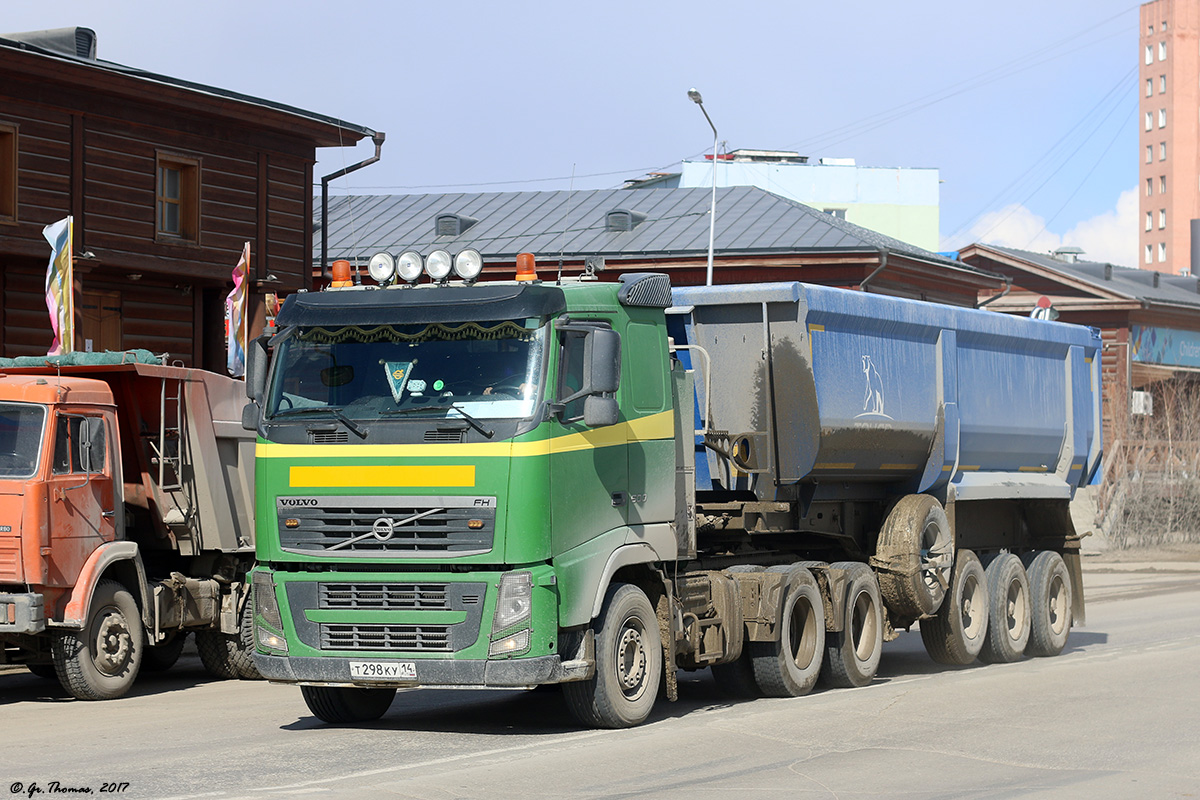 Саха (Якутия), № Т 298 КУ 14 — Volvo ('2008) FH.500