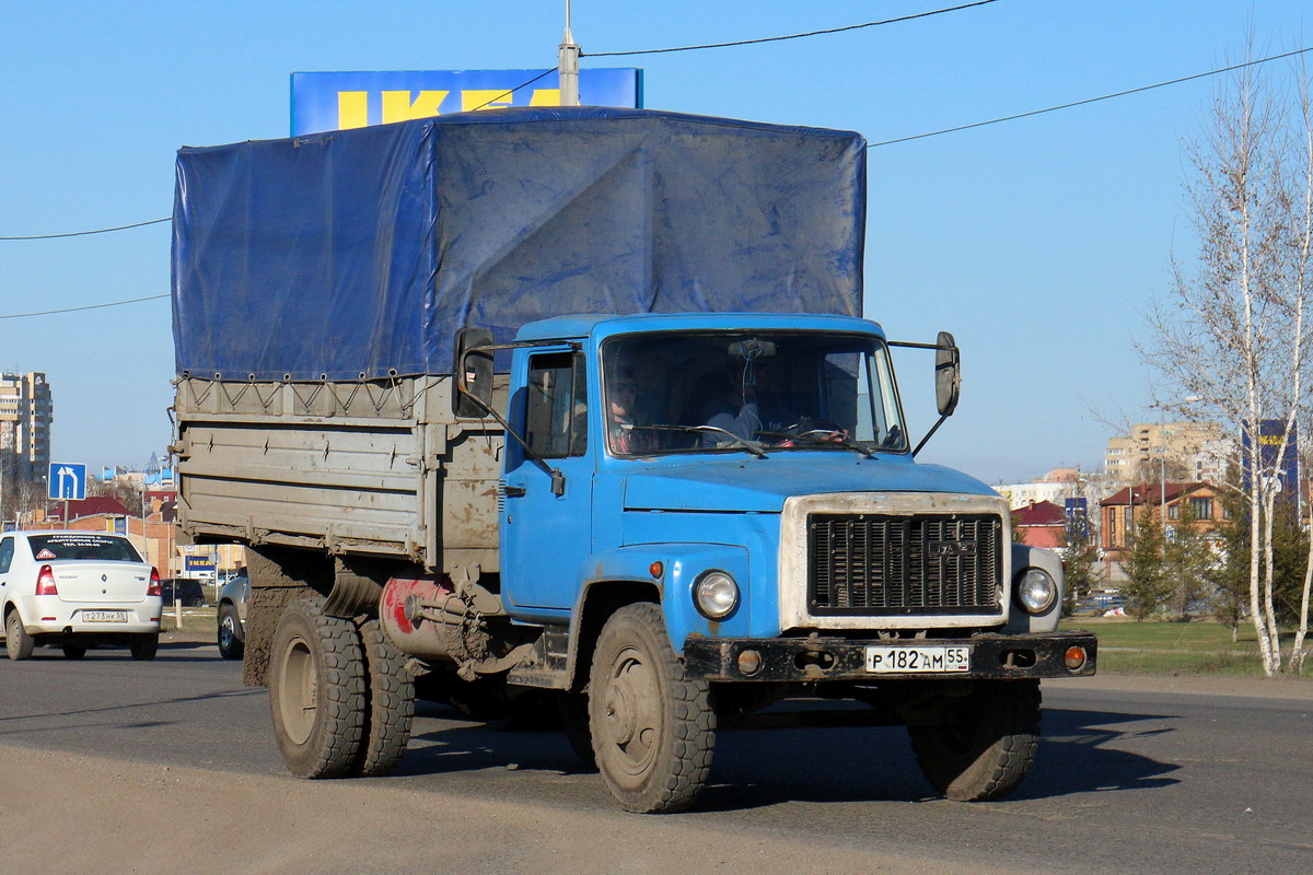 Омская область, № Р 182 АМ 55 — ГАЗ-33073