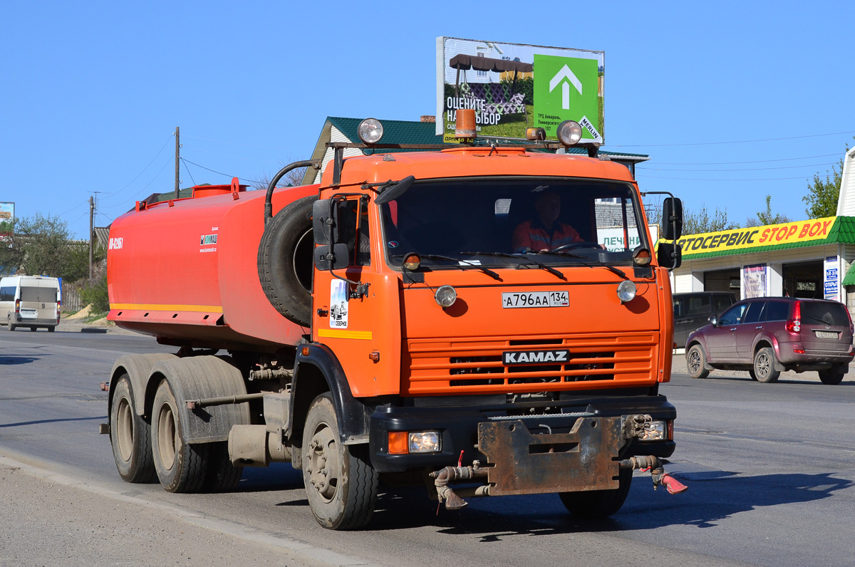 Волгоградская область, № А 796 АА 134 — КамАЗ-65115-62