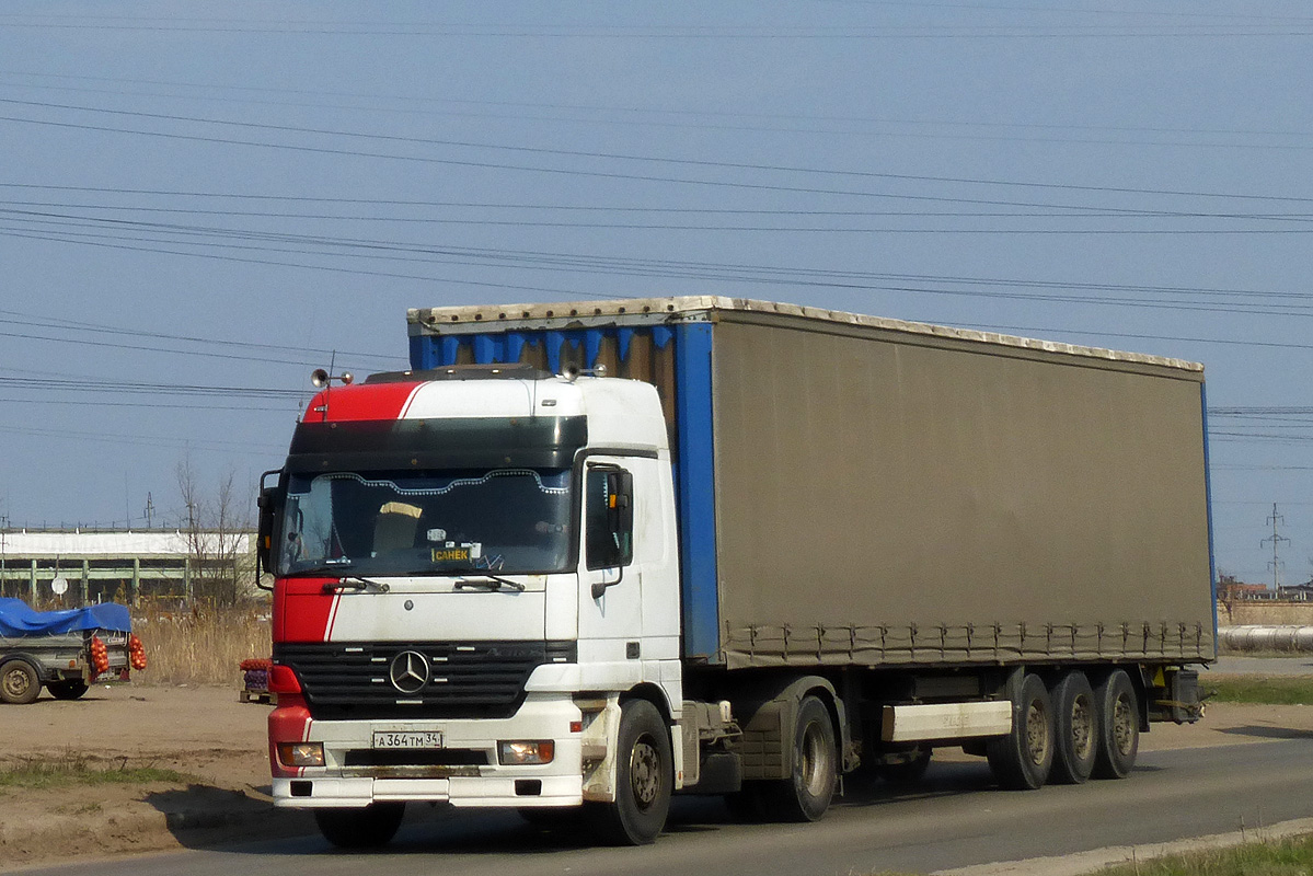 Волгоградская область, № А 364 ТМ 34 — Mercedes-Benz Actros ('1997) 1840