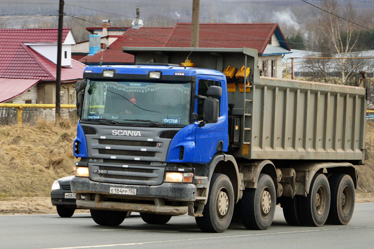 Нижегородская область, № Е 184 РР 152 — Scania ('2004) P380