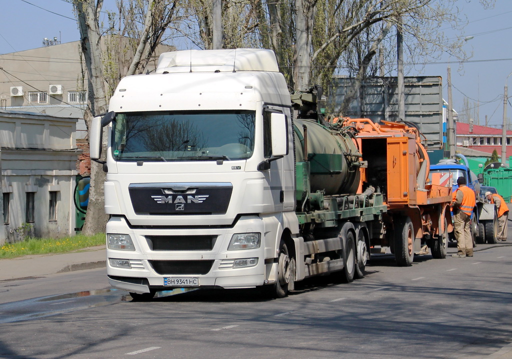 Одесская область, № ВН 9341 НС — MAN TGX ('2007) 26.400