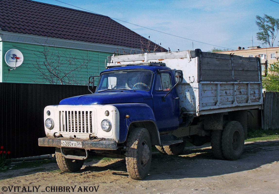 Волгоградская область, № О 280 КХ 34 — ГАЗ-53-02