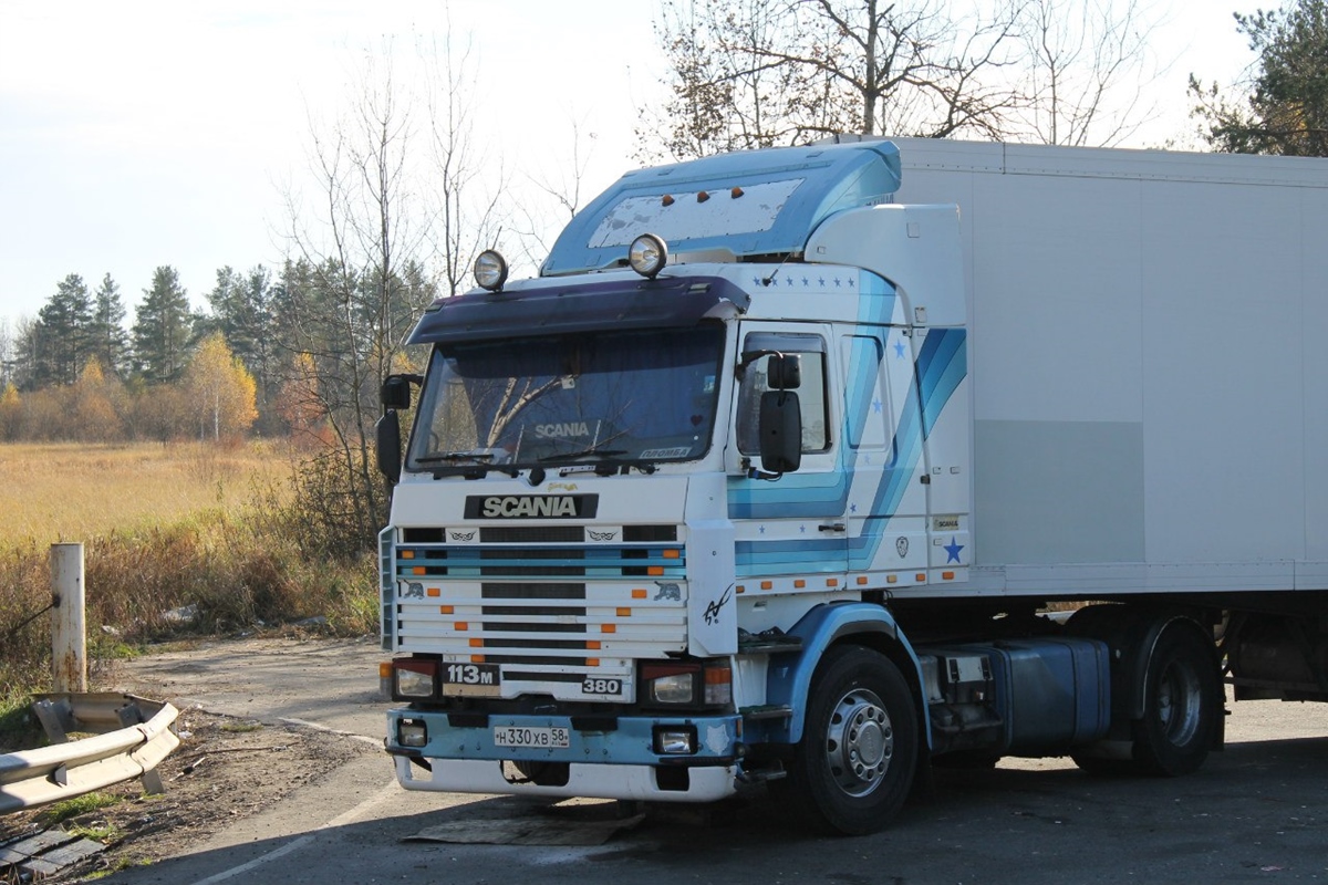 Пензенская область, № Н 330 ХВ 58 — Scania (II) R113M