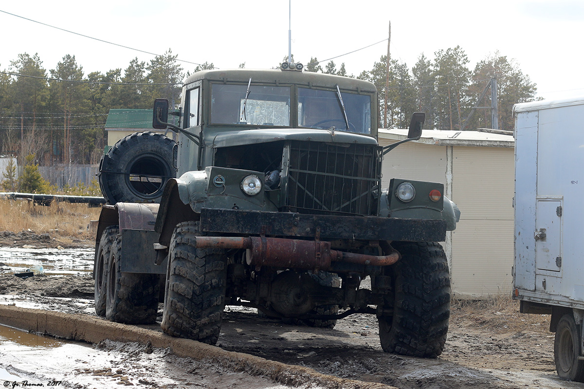 Саха (Якутия), № (14) Б/Н 0112 — КрАЗ-255Б1; Саха (Якутия) — Автомобили без номеров