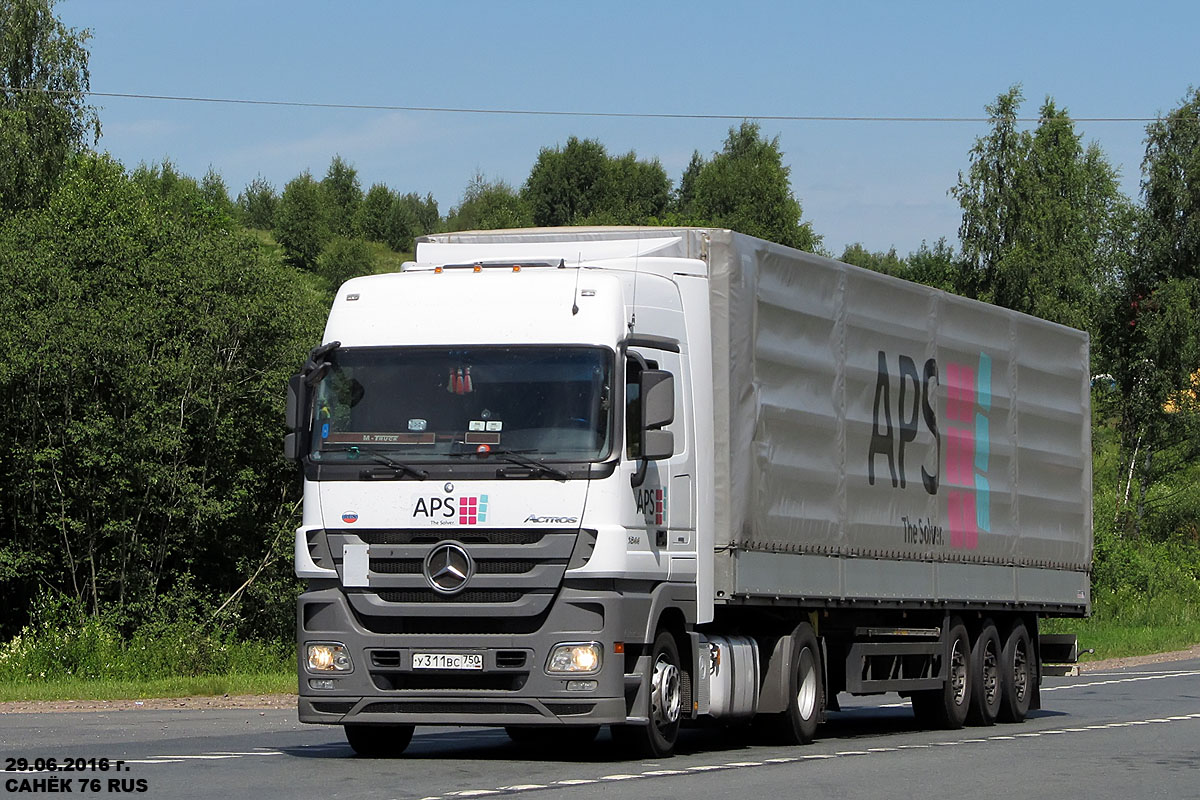 Московская область, № У 311 ВС 750 — Mercedes-Benz Actros ('2009) 1844