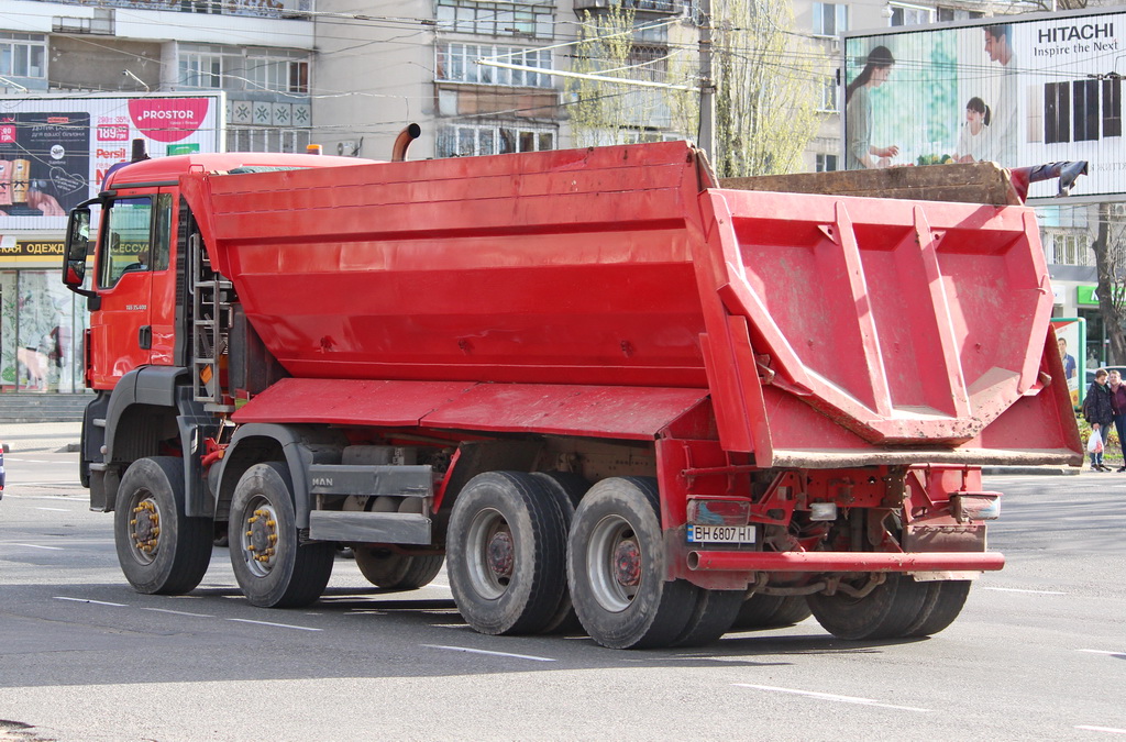 Одесская область, № ВН 6807 НІ — MAN TGS ('2007) 35.400