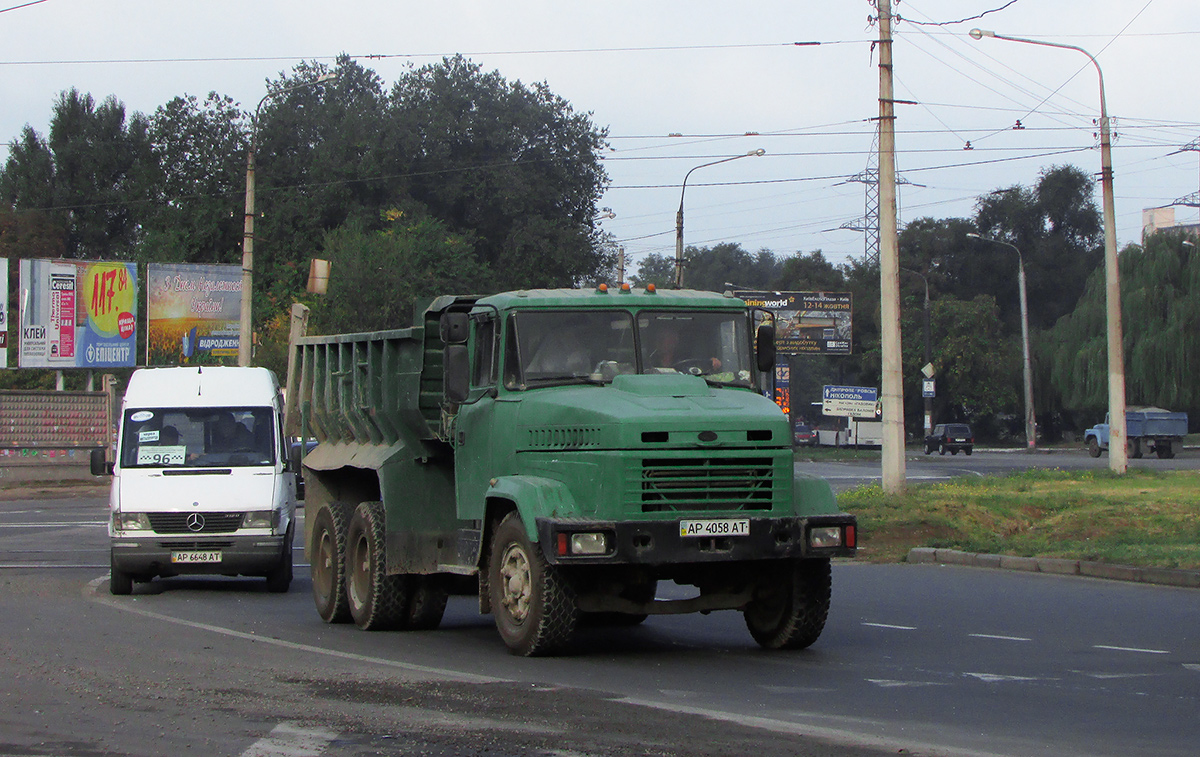 Запорожская область, № АР 4058 АТ — КрАЗ-6510