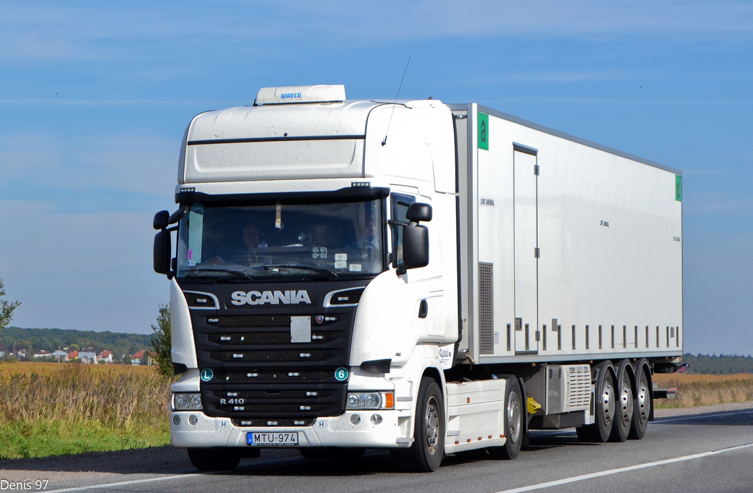 Венгрия, № MTU-974 — Scania ('2013) R410