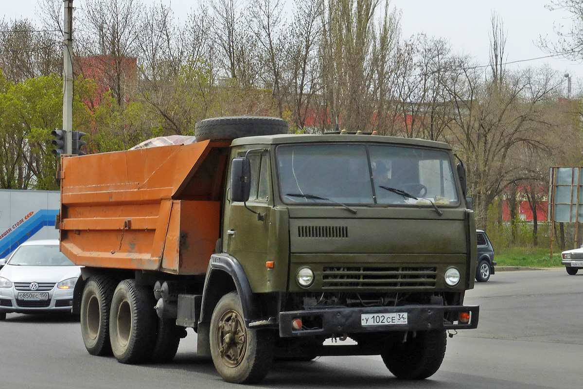 Волгоградская область, № У 102 СЕ 34 — КамАЗ-5511