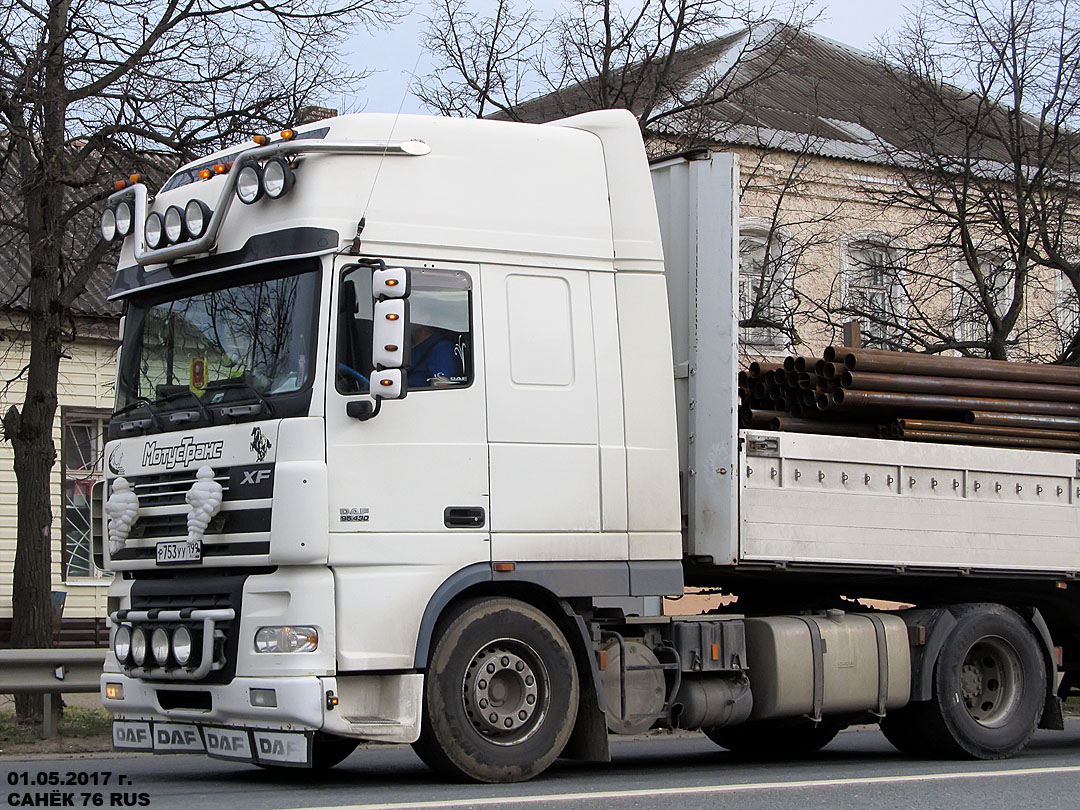 Москва, № Р 753 УУ 199 — DAF XF95 FT