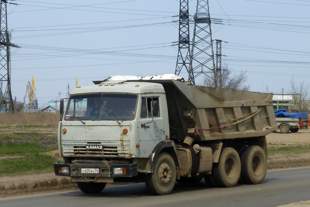 Волгоградская область, № С 600 ВО 34 — КамАЗ-55111-02 [55111C]