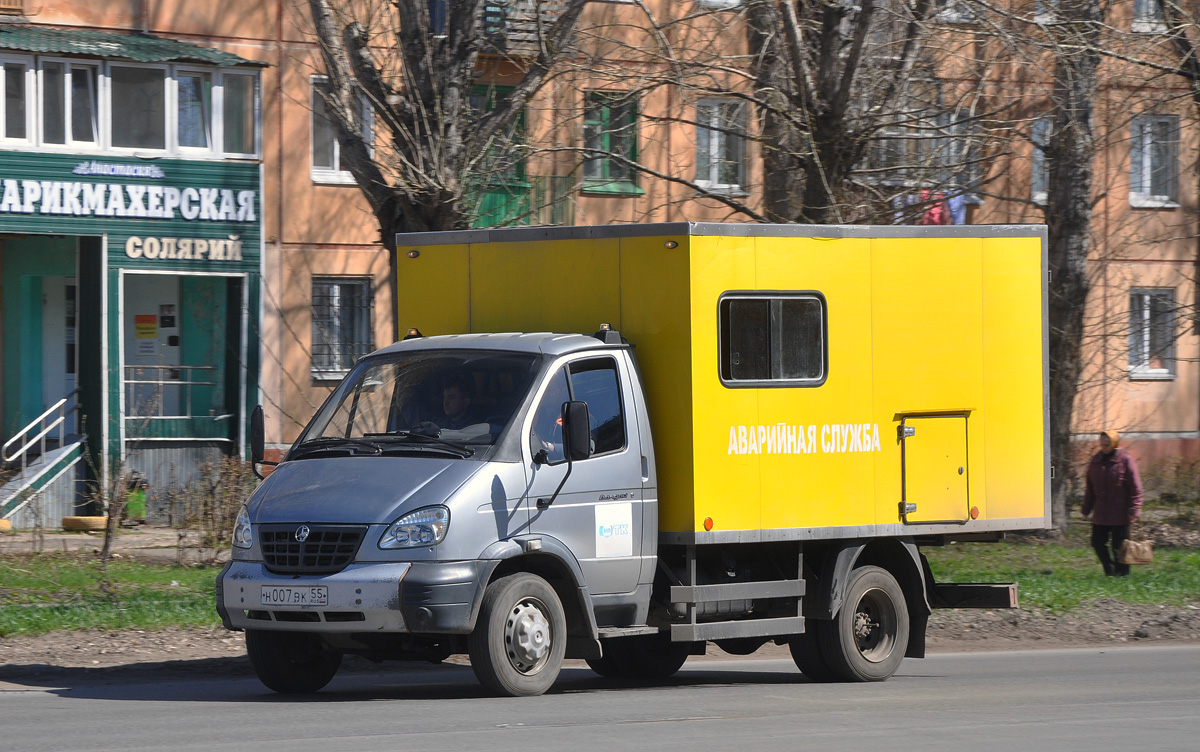 Омская область, № Н 007 ВК 55 — ГАЗ-33104 "Валдай"