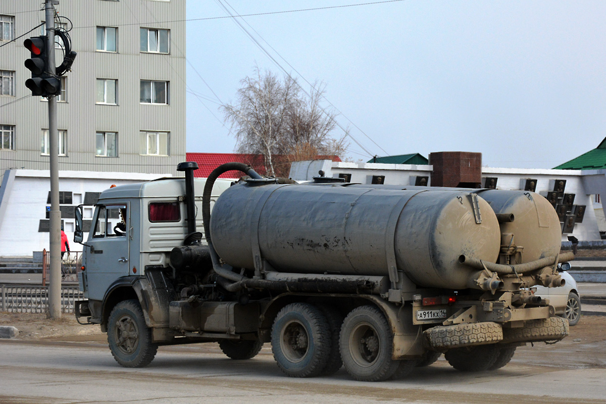 Саха (Якутия), № А 911 КХ 14 — КамАЗ-53213