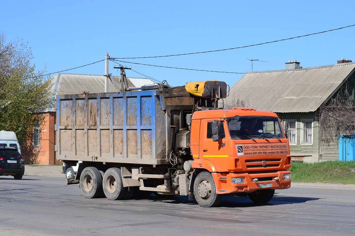 Волгоградская область, № В 929 АР 134 — КамАЗ-65115-A4