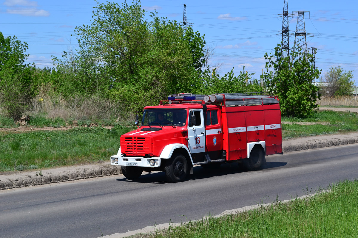 Волгоградская область, № А 184 СН 134 — ЗИЛ-433104