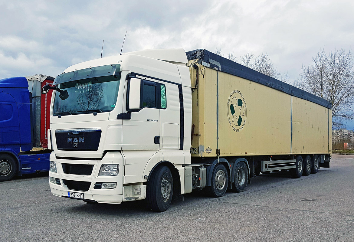 Эстония, № 332 BNP — MAN TGX ('2007) 26.440