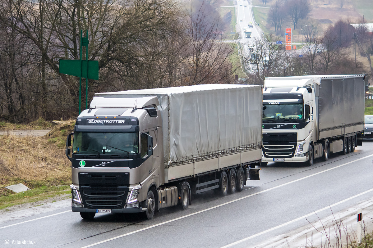 Закарпатская область, № АО 8151 ВК — Volvo ('2012) FH.460