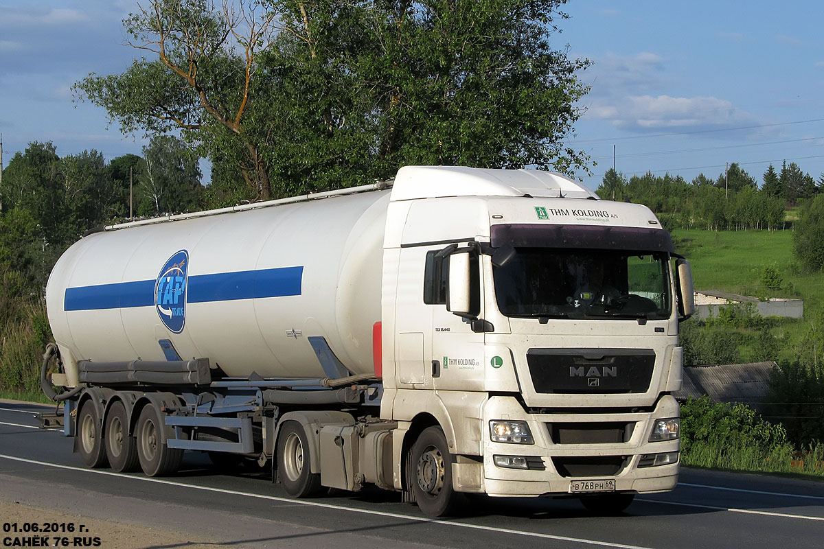 Тверская область, № В 768 РН 69 — MAN TGX ('2007) 18.440