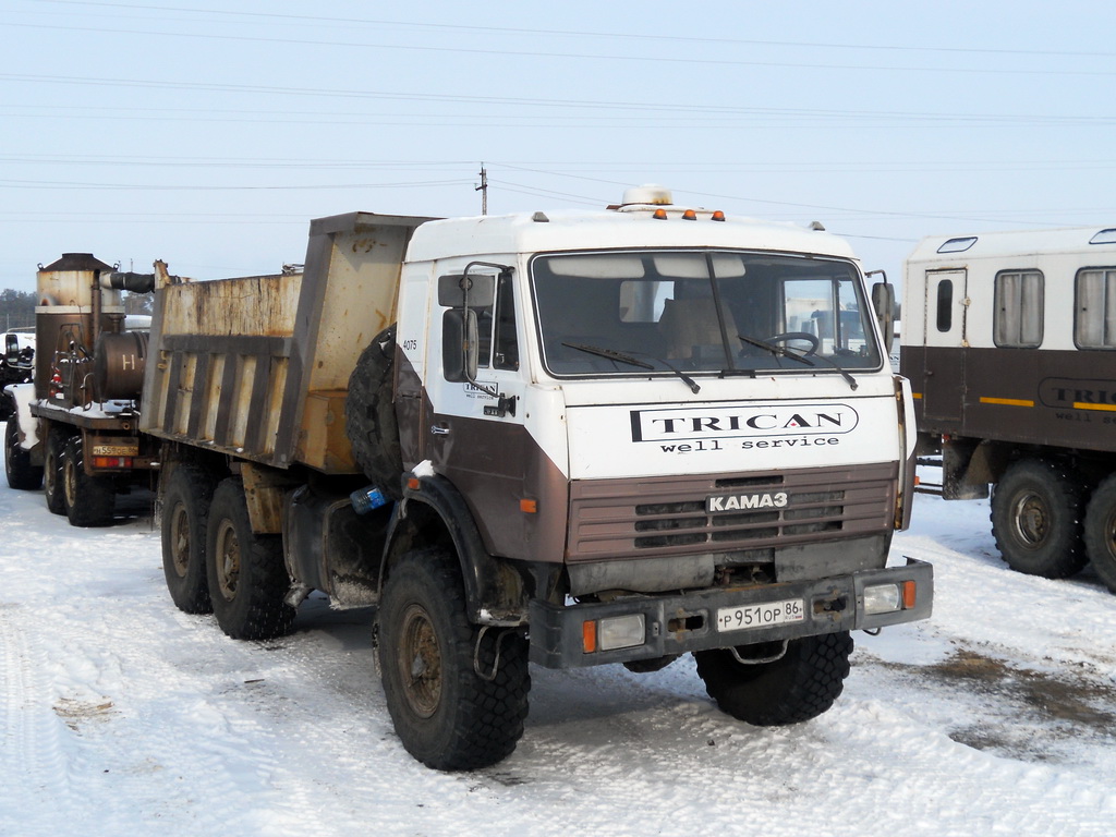 Ханты-Мансийский автоном.округ, № 4075 — КамАЗ-43118 [X8V]