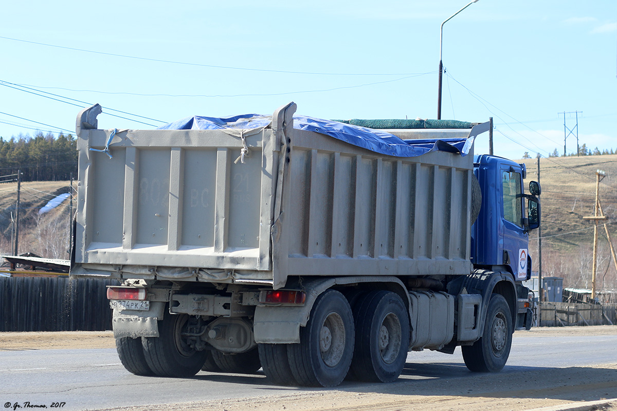 Чувашия, № В 974 РК 21 — Scania ('2004) P380