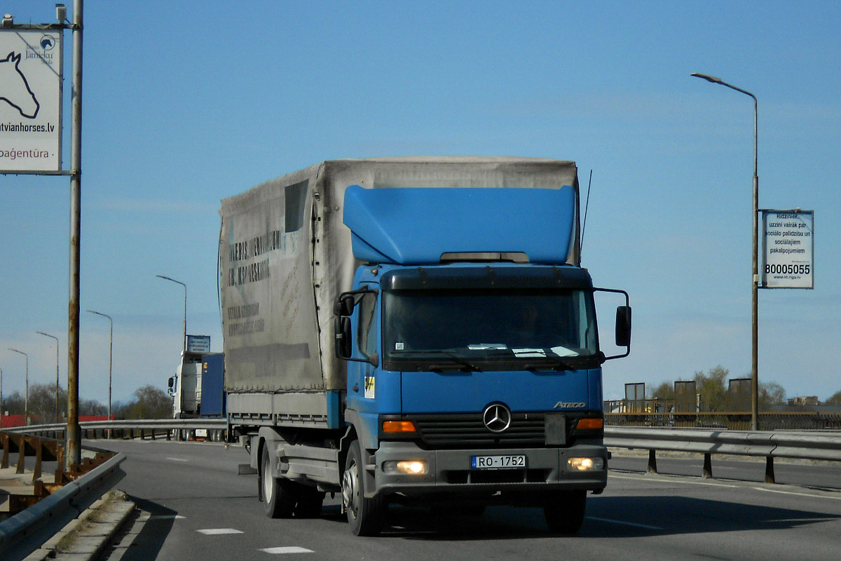 Латвия, № RO-1752 — Mercedes-Benz Atego 1323