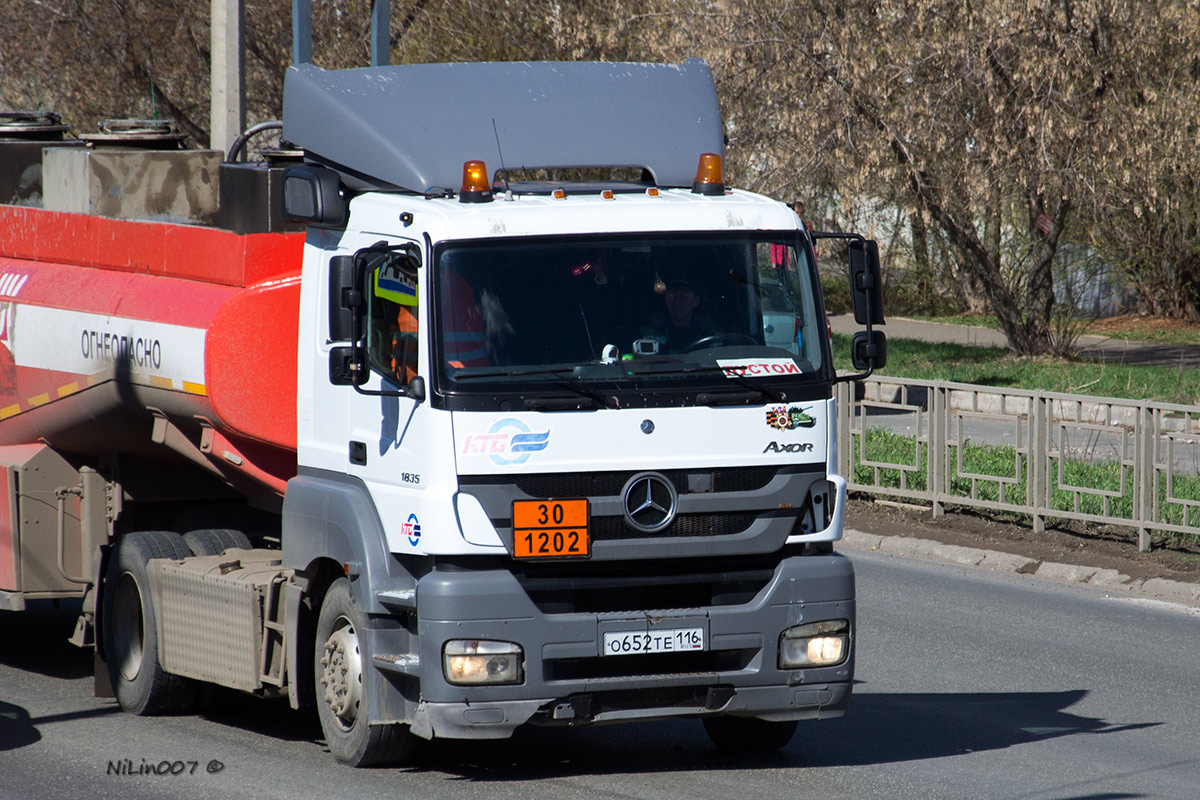 Татарстан, № О 652 ТЕ 116 — Mercedes-Benz Axor 1835 [Z9M]