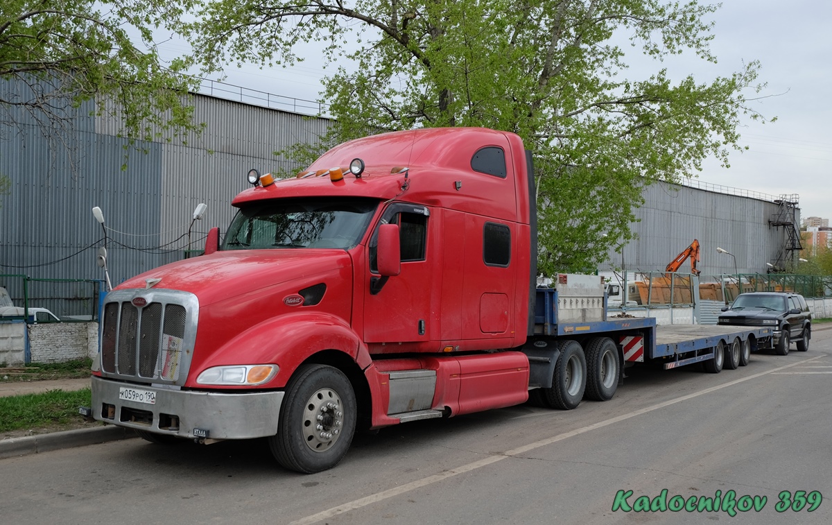 Московская область, № К 059 РО 190 — Peterbilt 387