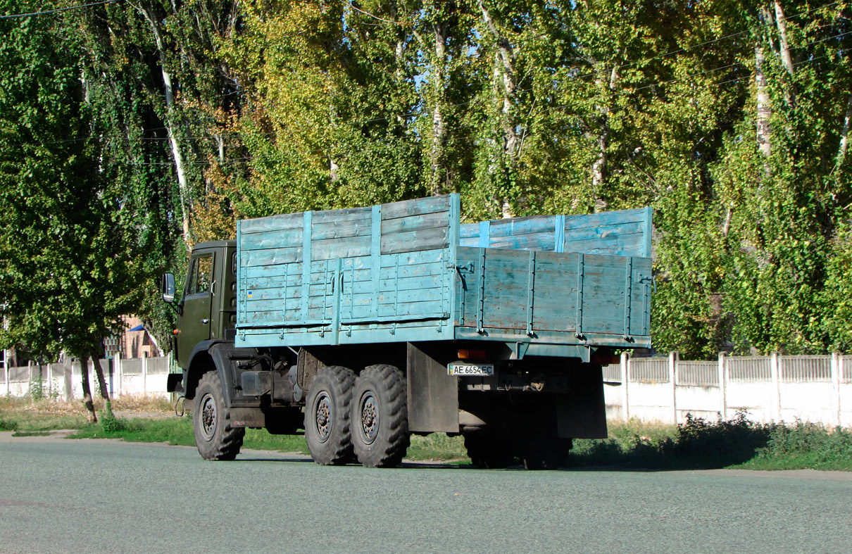 Днепропетровская область, № АЕ 6654 ЕС — КамАЗ-43101