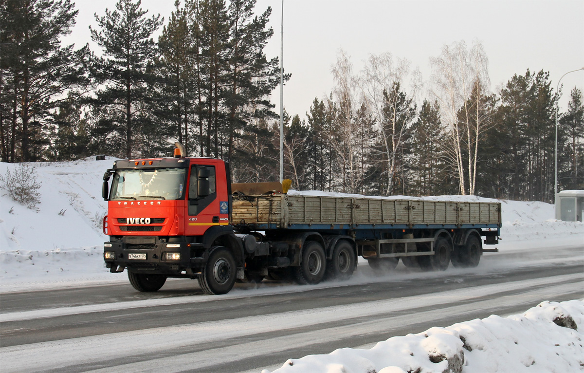 Красноярский край, № В 746 КР 124 — IVECO-AMT Trakker ('2007)