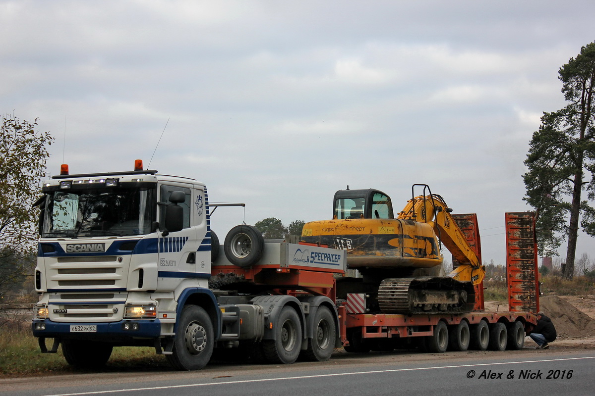 Тверская область, № Х 632 РК 69 — Scania ('2004) R500