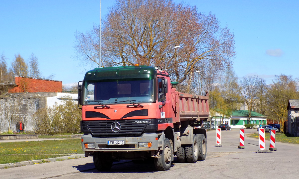 Латвия, № FR-2217 — Mercedes-Benz Actros ('1997)