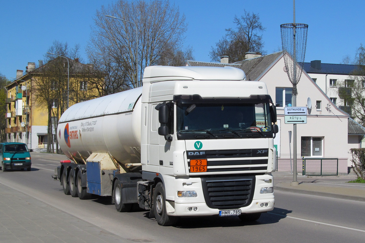 Литва, № HMR 785 — DAF XF105 FT